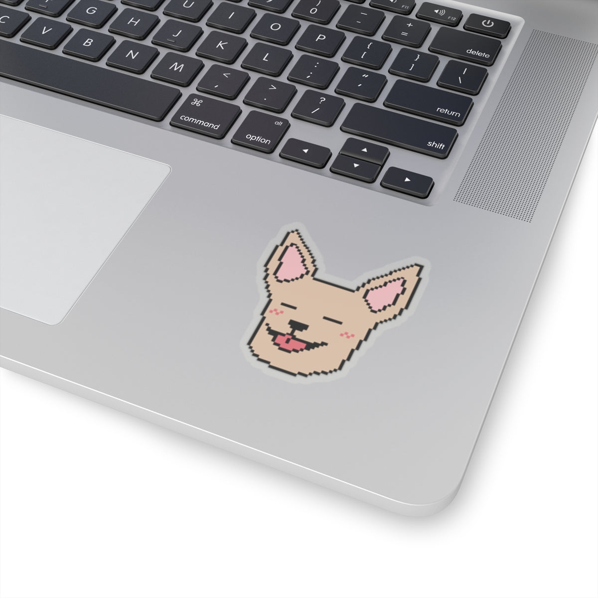 EPPIX Kiss-Cut Stickers - Calm Chihuahua Pixel Dog Illustration