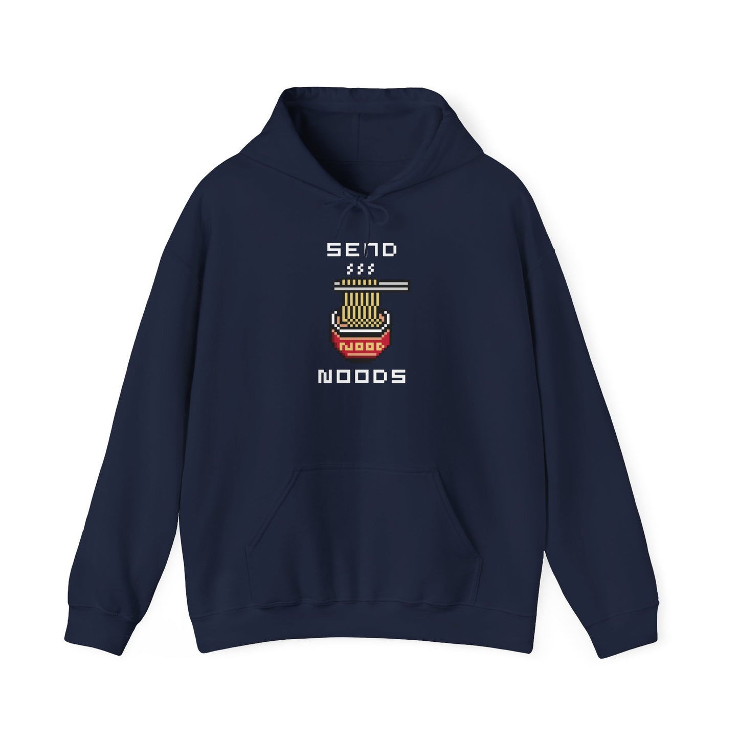 EPPIX Essential Hoodie Navy Send Noods Front