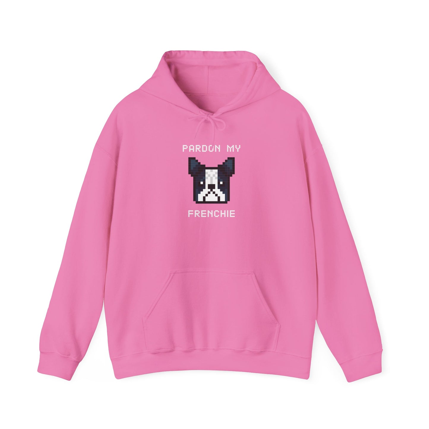 EPPIX Essential Hoodie Azalea Pardon My Frenchie Front