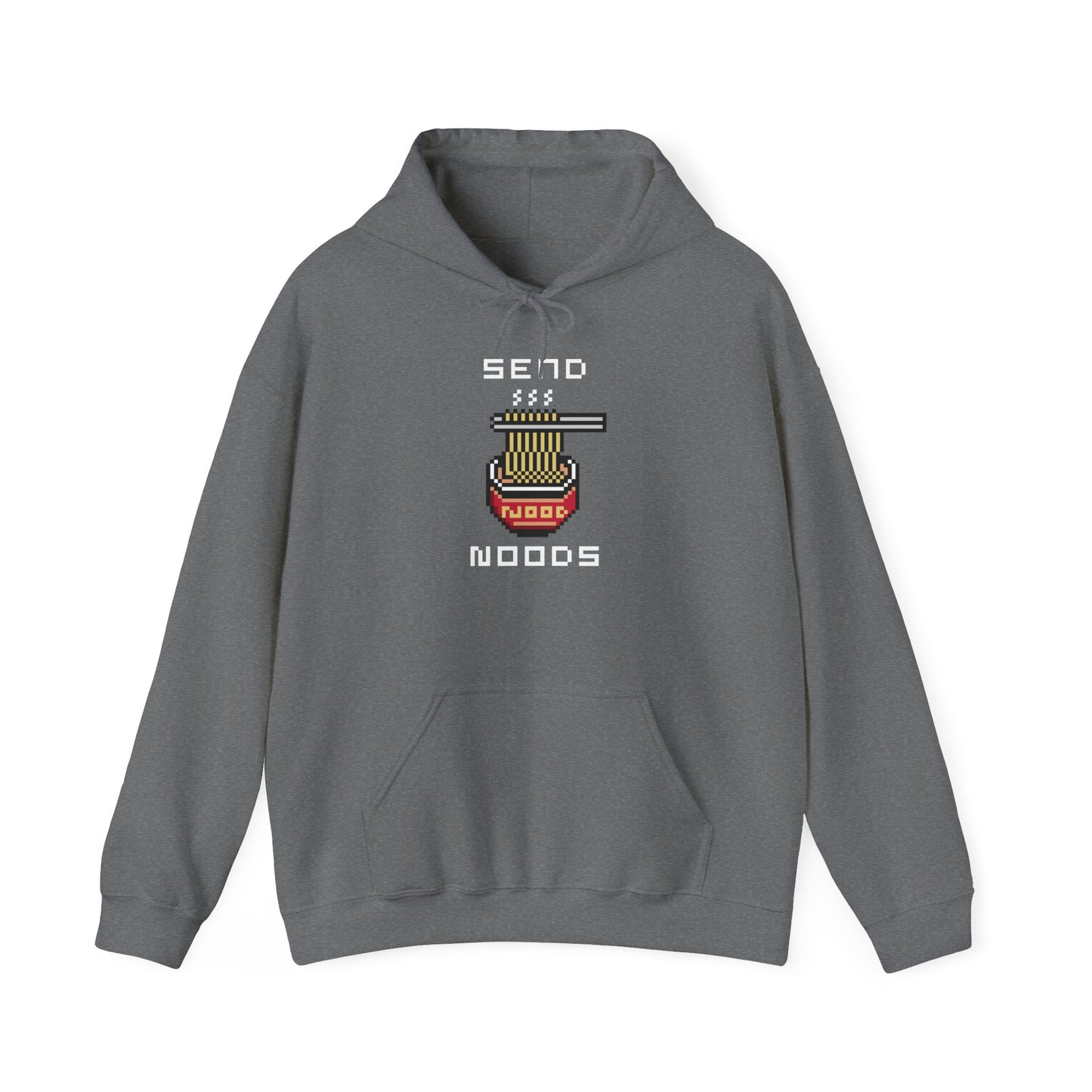 EPPIX Essential Hoodie Graphite Heather Send Noods Front