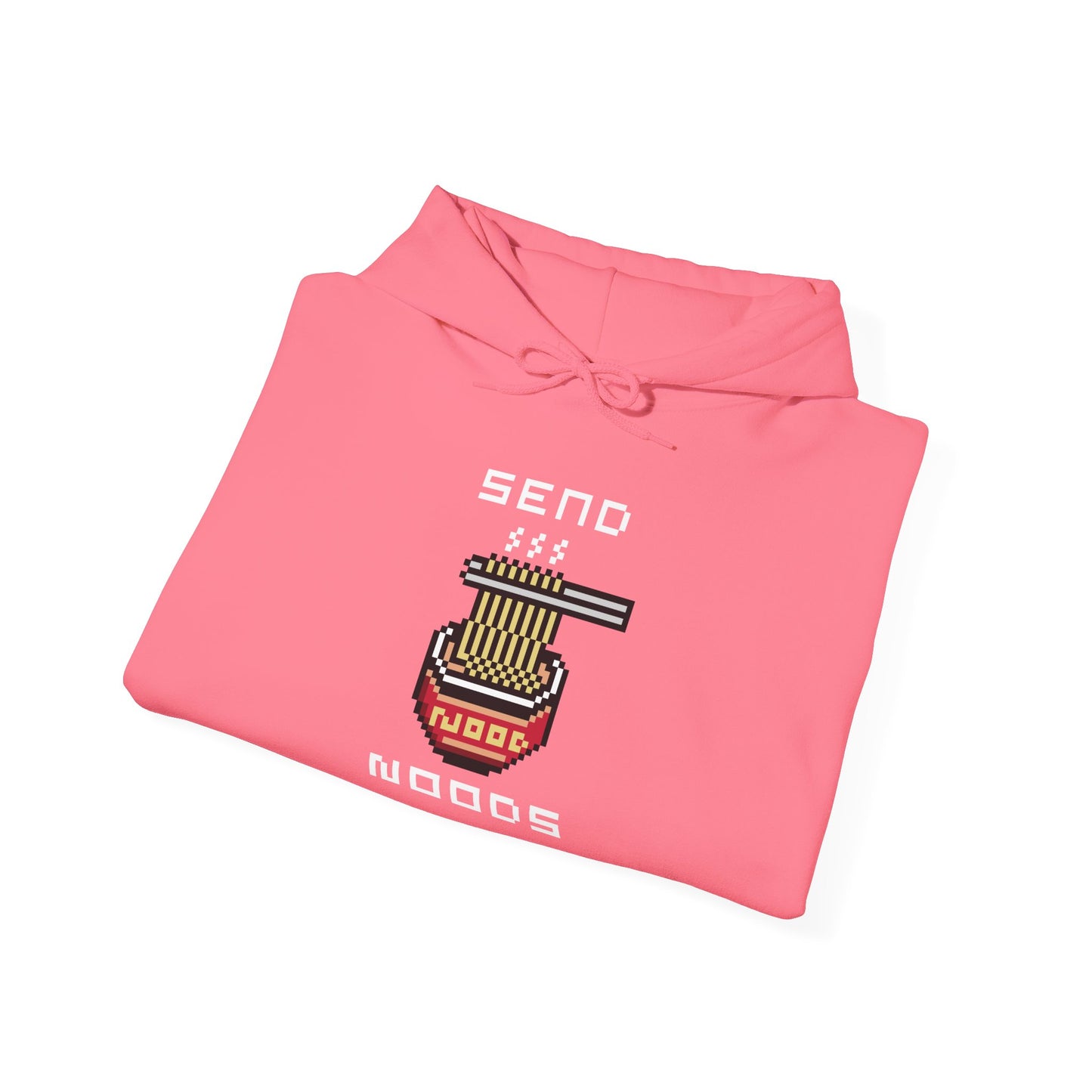 EPPIX Essential Hoodie Safety Pink Send Noods Folded