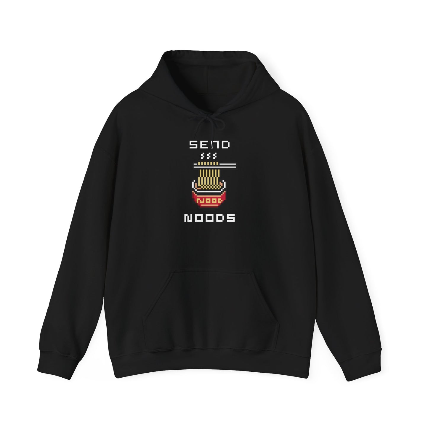 EPPIX Essential Hoodie Black Send Noods Front