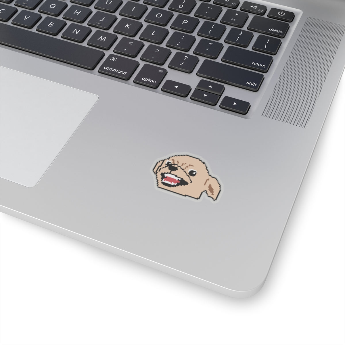 EPPIX Kiss-Cut Sticker - Wütende Chihuahua Pixel Hund Illustration