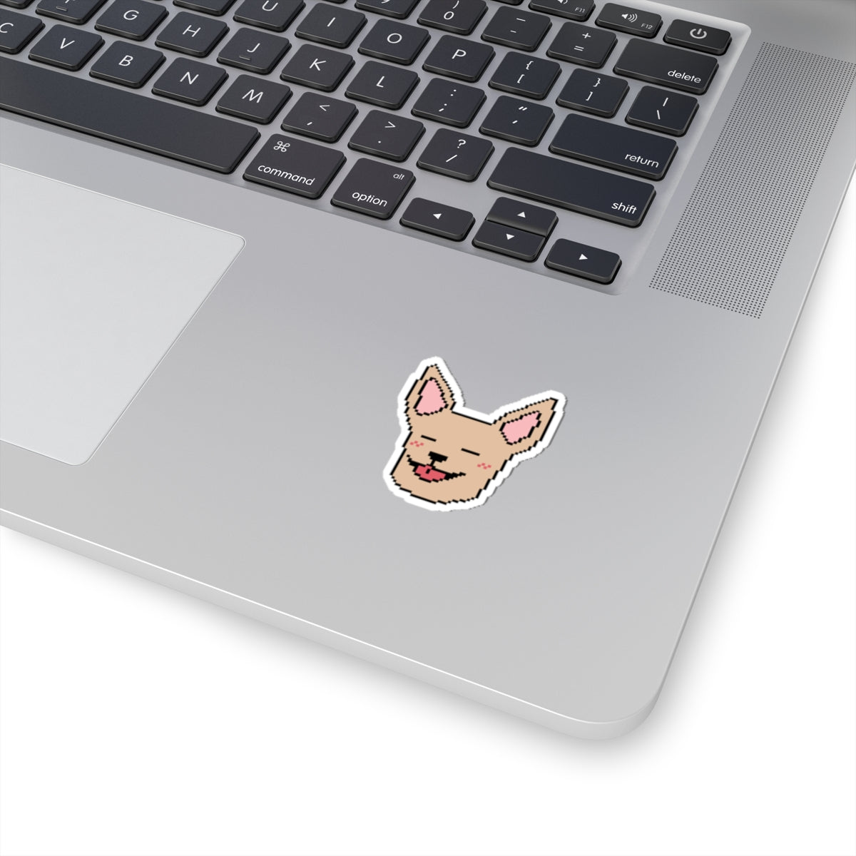 EPPIX Kiss-Cut Stickers - Calm Chihuahua Pixel Dog Illustration