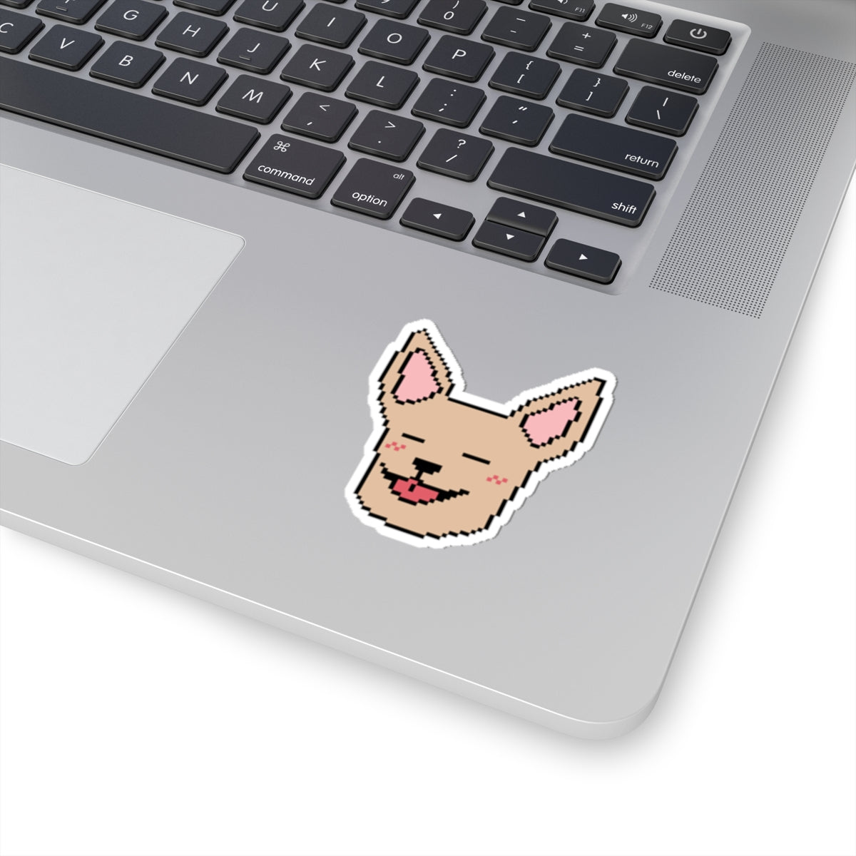 EPPIX Kiss-Cut Stickers - Calm Chihuahua Pixel Dog Illustration