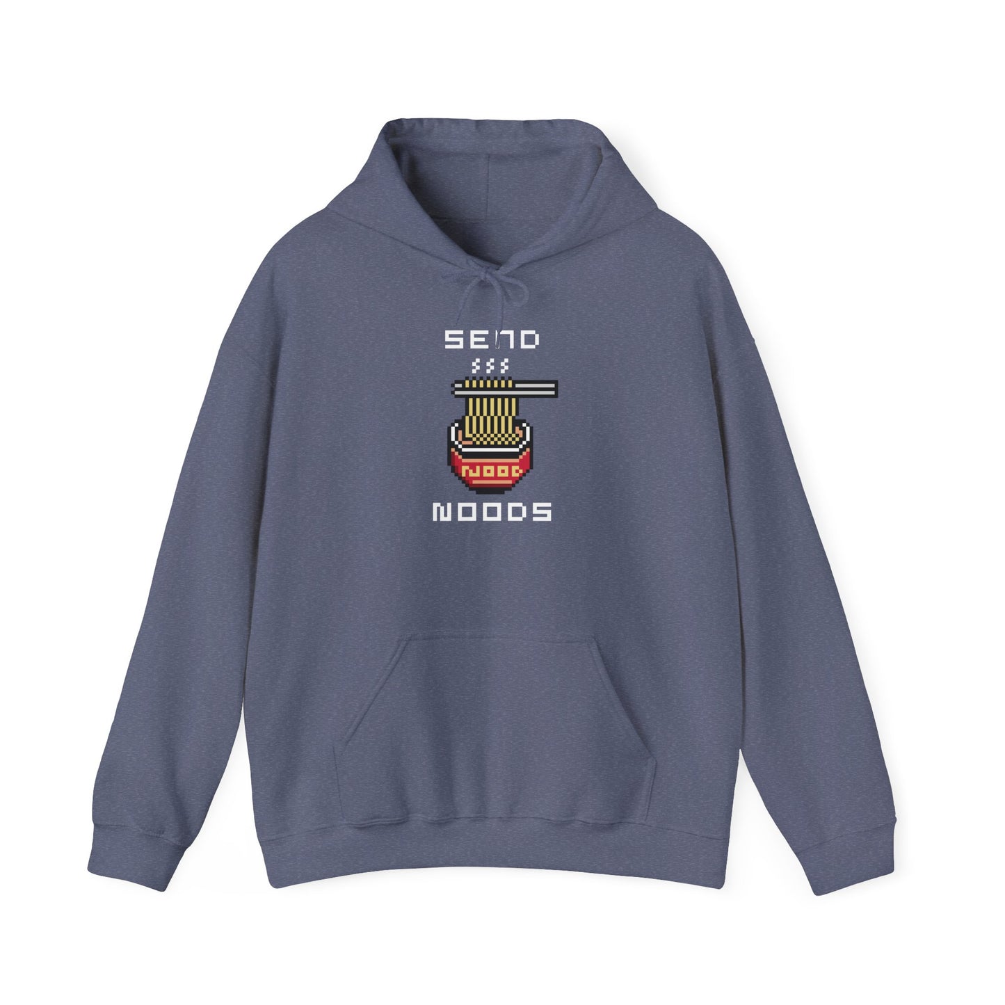 EPPIX Essential Hoodie Heather Navy Send Noods Front