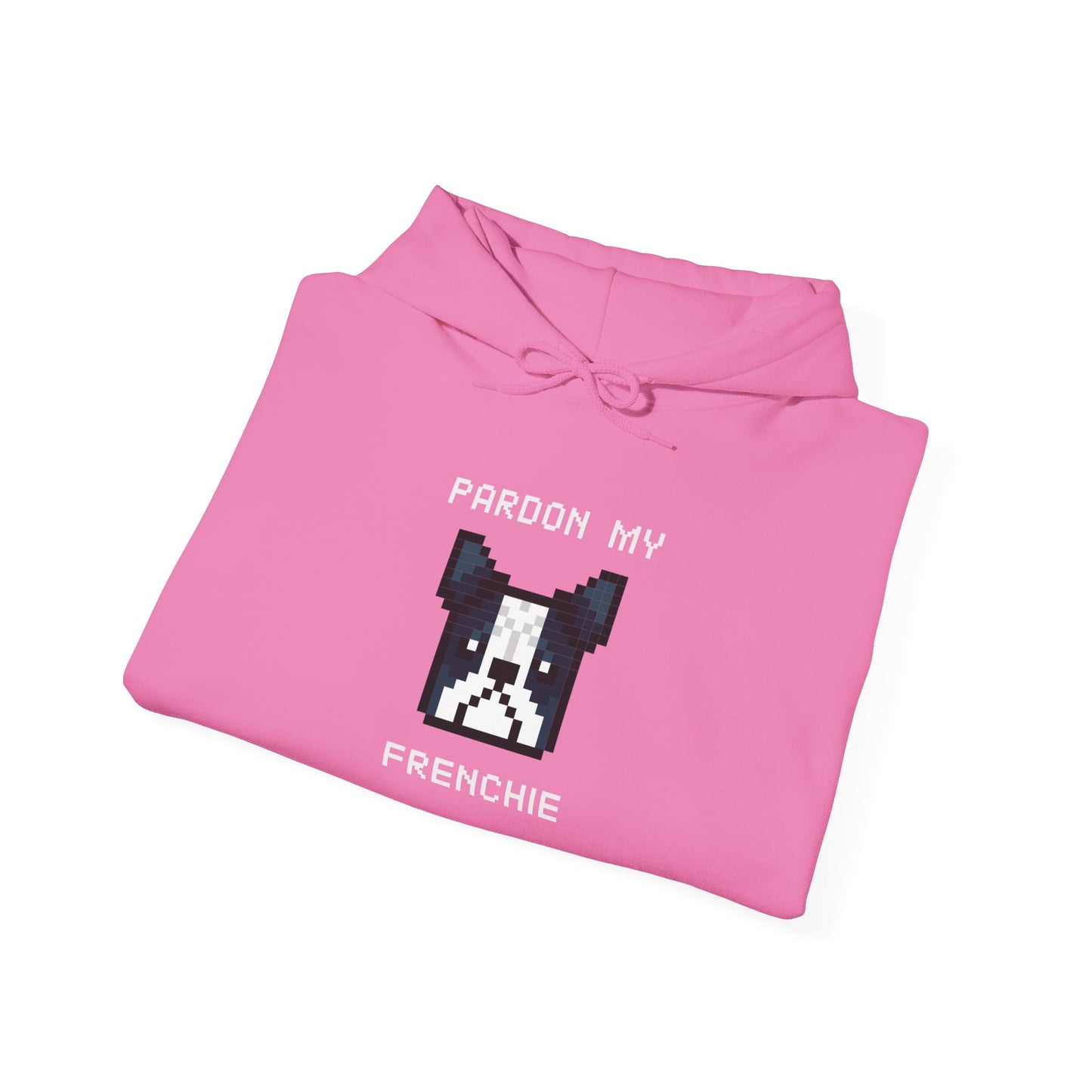 EPPIX Essential Hoodie Azalea Pardon My Frenchie Folded