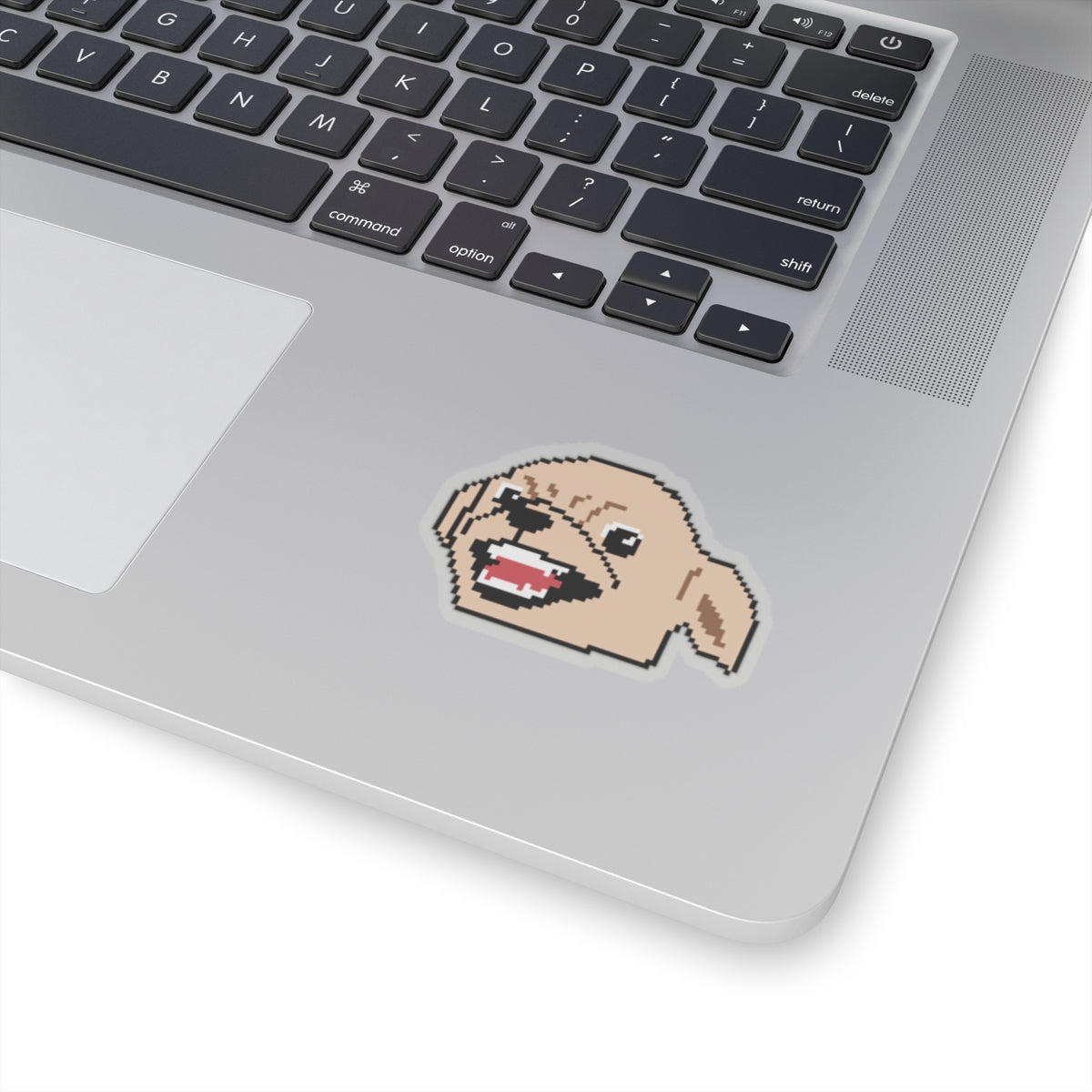 EPPIX Kiss-Cut Sticker - Wütende Chihuahua Pixel Hund Illustration